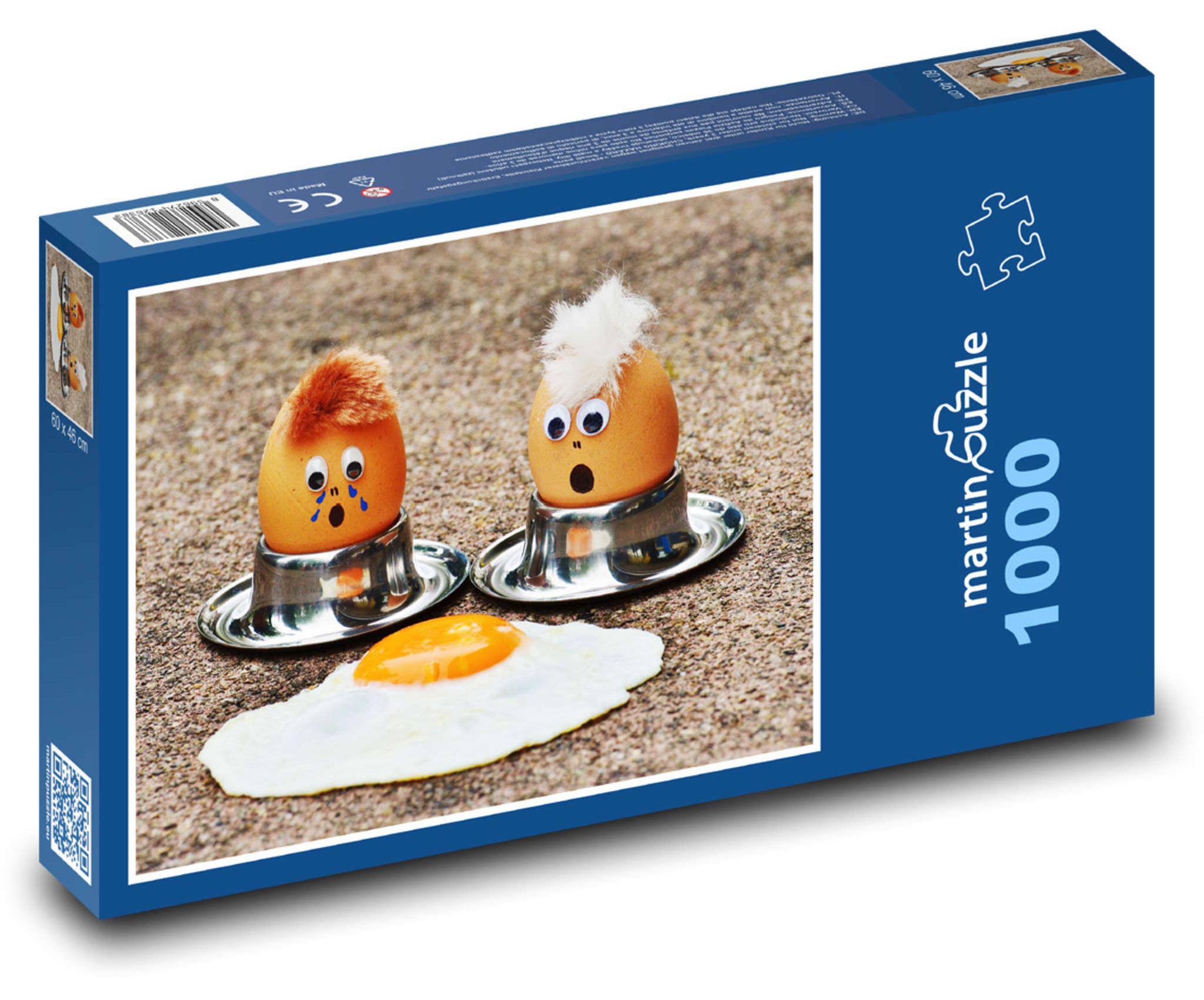 MCprint Puzzle 1000 Überraschende Eier - martinpuzzle