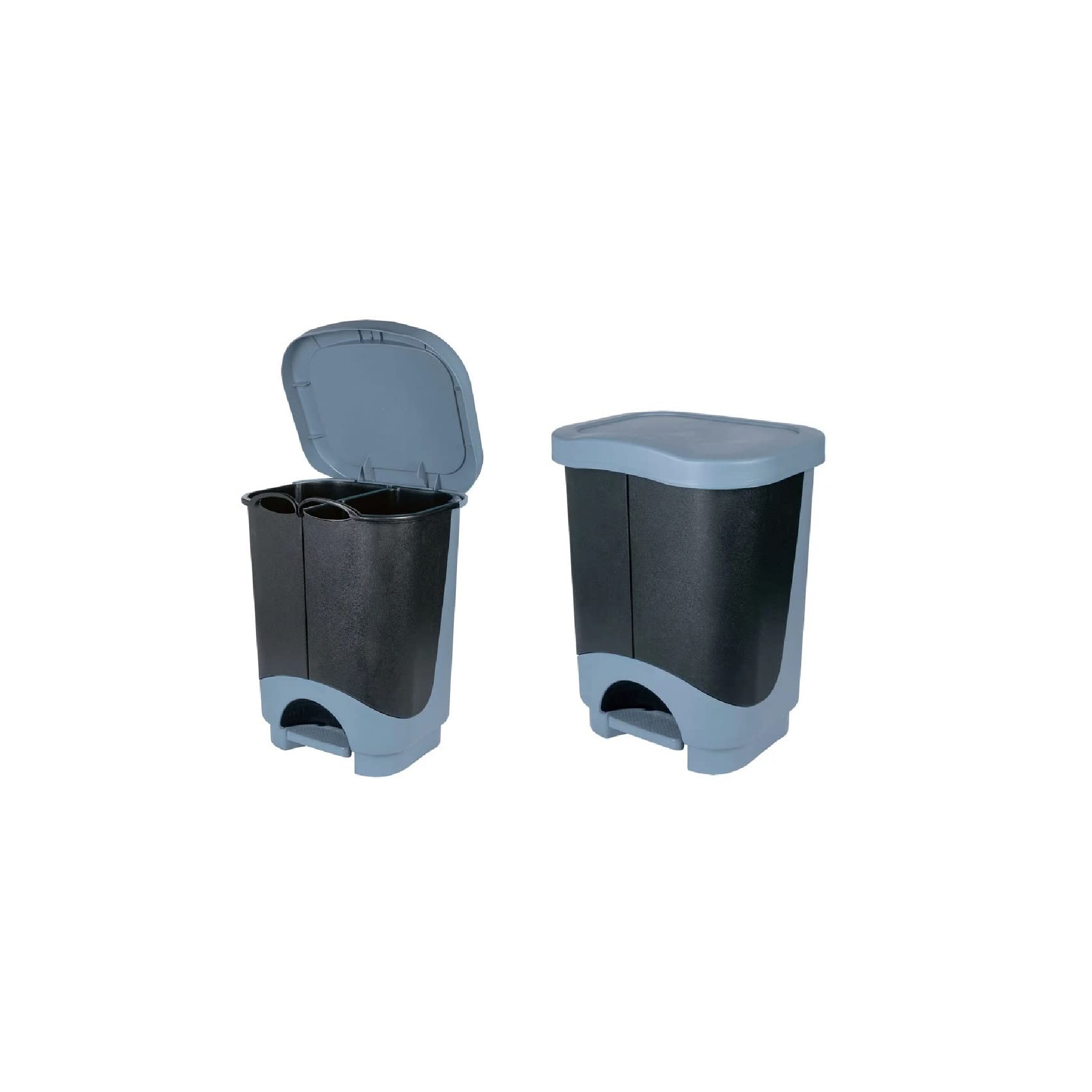 Duo-Mülleimer, 2x 10,5 l, PreZero -