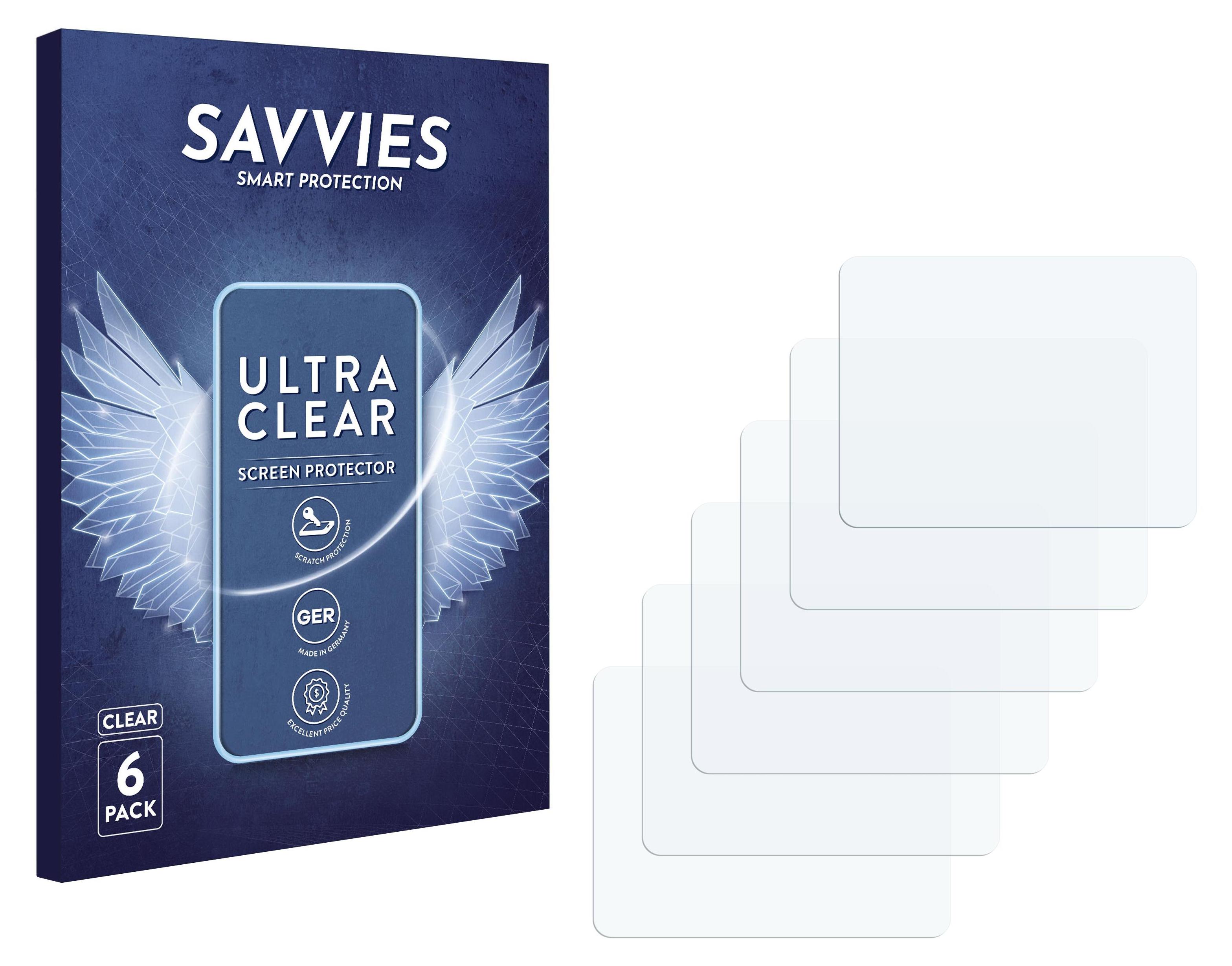 6x Für KINMRIS R36S 3.5 Schutzfolie Savvies Displayschutz
