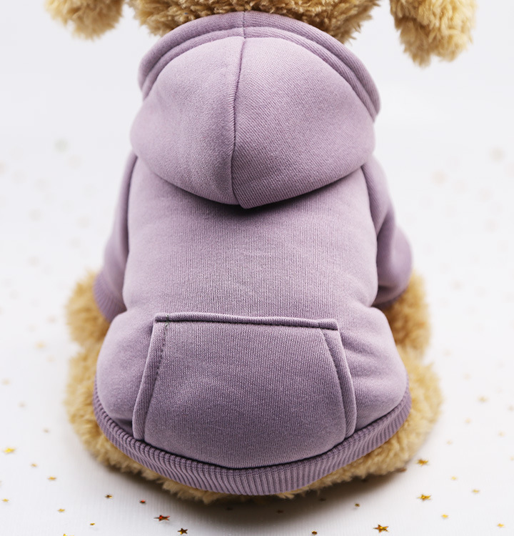 mc star Hunde Hoodie Baumwolle, Hundemantel, Haustier Hund Warm, Mit Kapuze Hund Pullover Haustier Kleidung Hund Katze Kleidung, Hundekleidung Winter, M, rosa