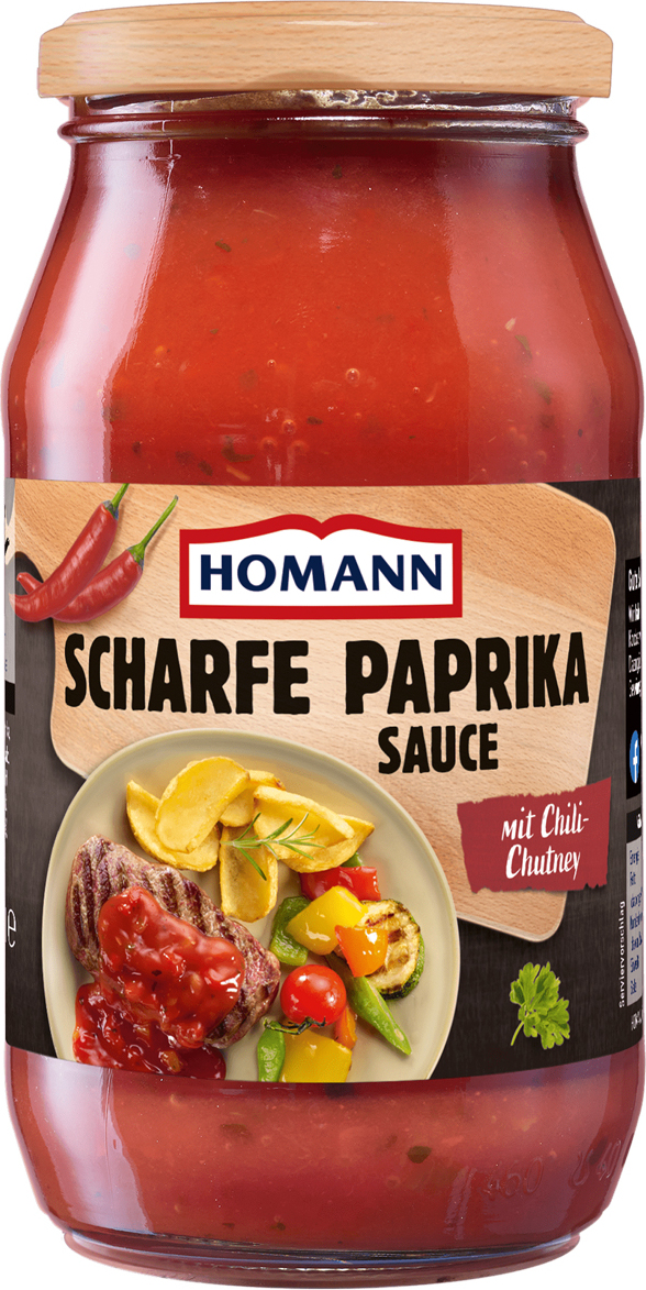 Homann scharfe Paprika Sauce Grillsauce Kaufland.de
