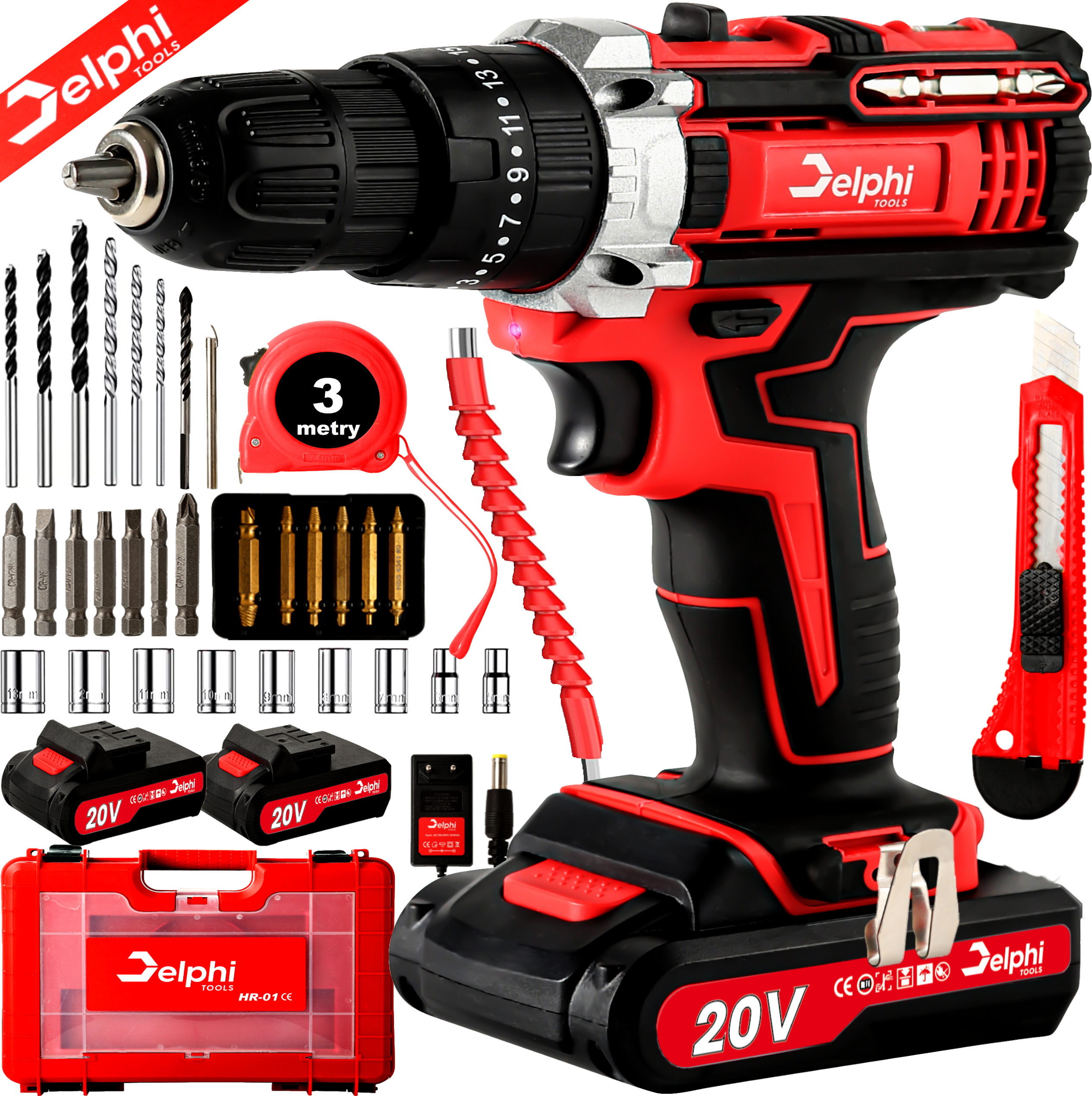 Kit De Perceuse-visseuse Sans Fil Avec 2 Batteries De 1,5 Ah Et Chargeur 92589523