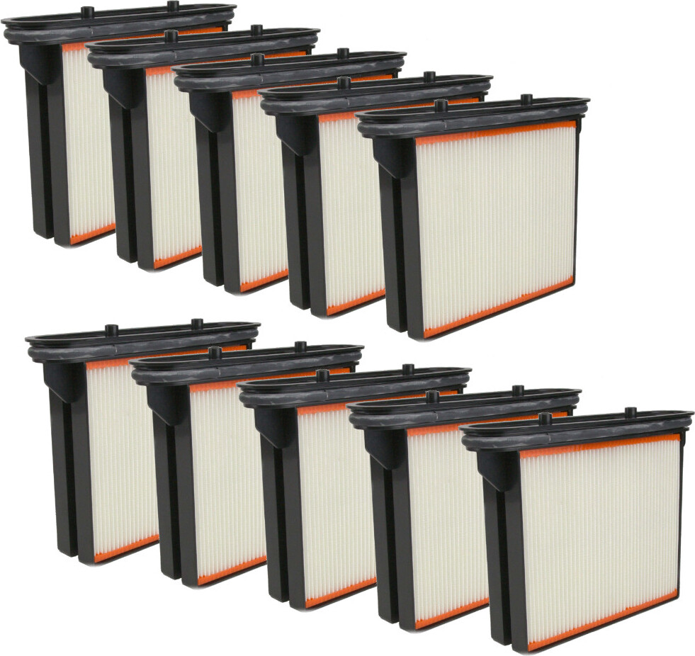 10x Trade-Shop Polyester-Faltenfilter Filter Filter-Kassette Filter-Kartusche für Metabo ASR 25 L SC ASA 32 L ASR 35 LACP ASR 35 MACP ASR 35 L Autoclean 173636223