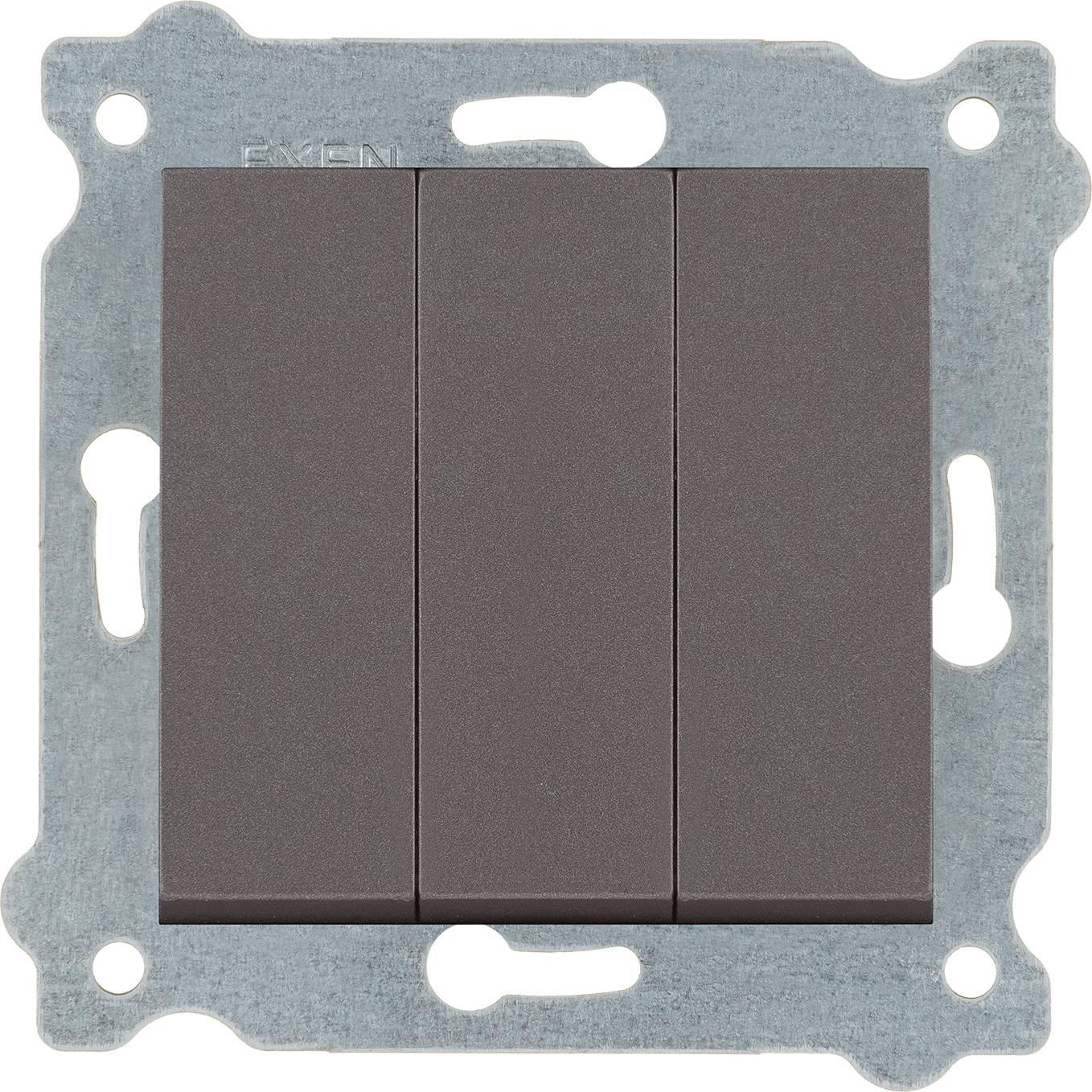 Dreifachschalter Mocha 213/15E EXEN