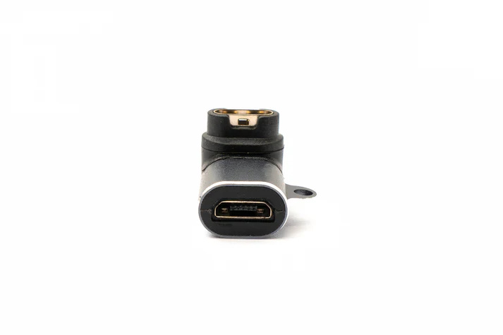 SYSTEM-S USB 2.0 adaptér Micro B samica na samec pre Garmin Smartwatch Angle