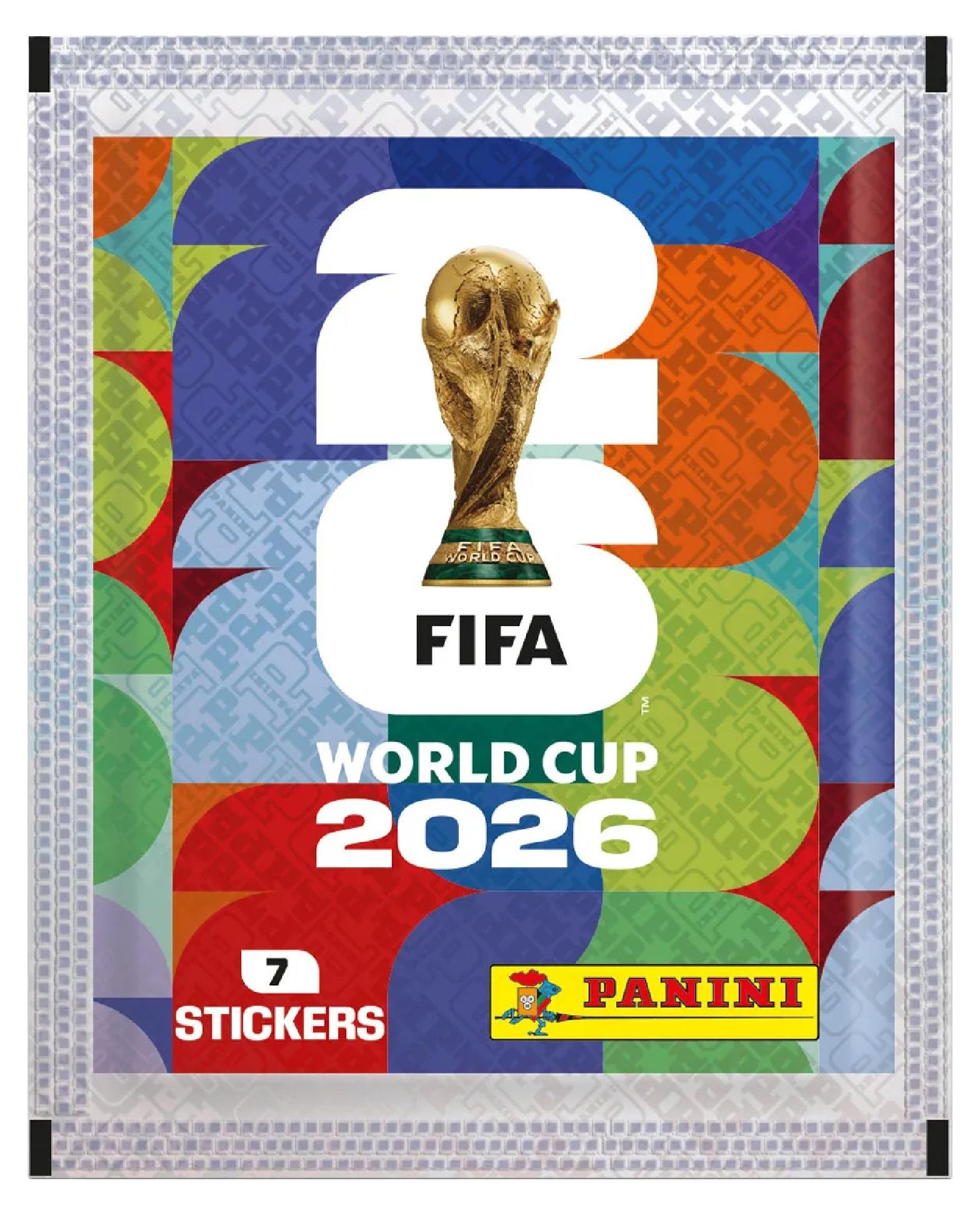 Panini FIFA WM 2026 - 1 Tüte mit 7 Sticker 338/61515
