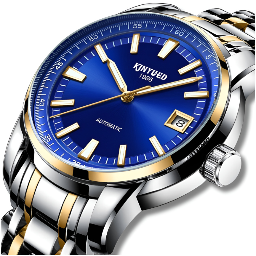 Pánske Mechanické Automatické Hodinky S Dátumom + Krabička