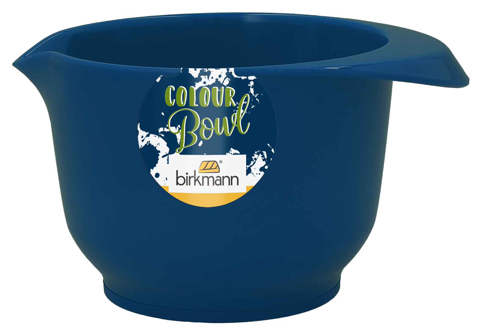 RBV Birkmann IRKMANN Rühr- und Servierschüssel, 0,5 Liter, dunkelblau, aus Melamin, standfest, kratzfest, BPA-fre 708877