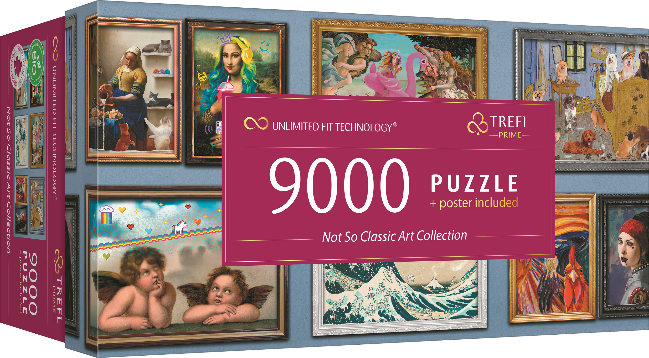 TREFL Puzzle UFT Unkonventionelle Kunst 9000 Teile 81021