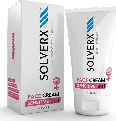 SOLVERX Sensitive Skin Gesichtscreme für empfindliche Haut 50ml