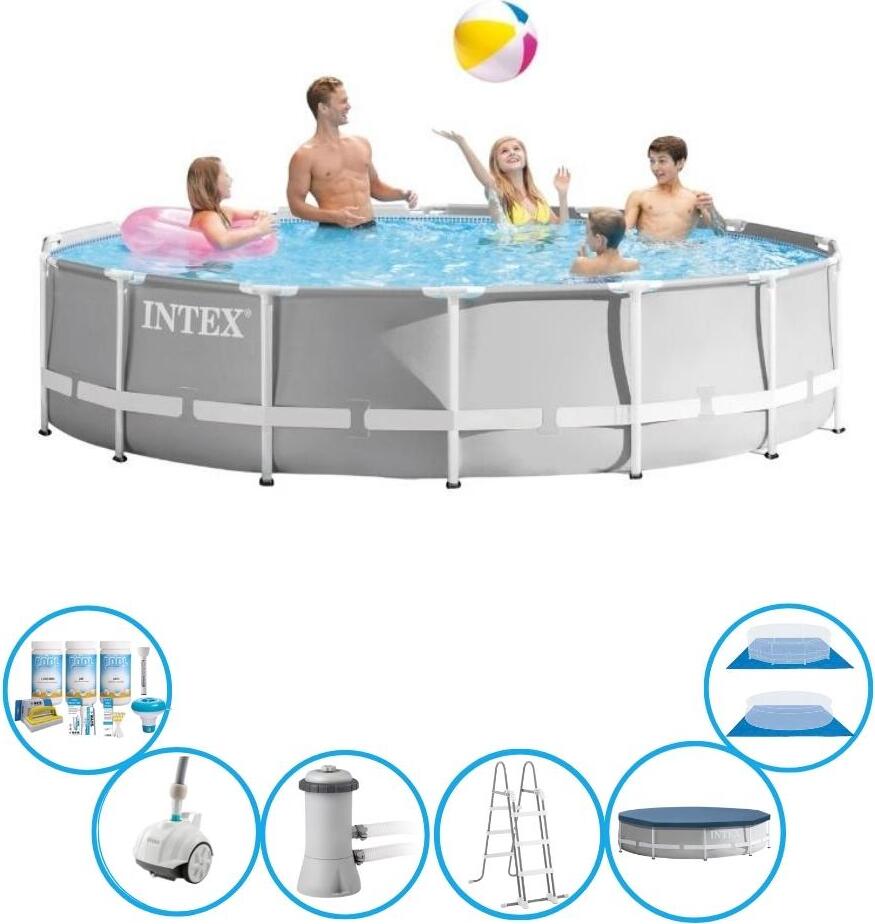 Rám bazéna Intex Prism - Schwimmbad-Set - 427x107 cm