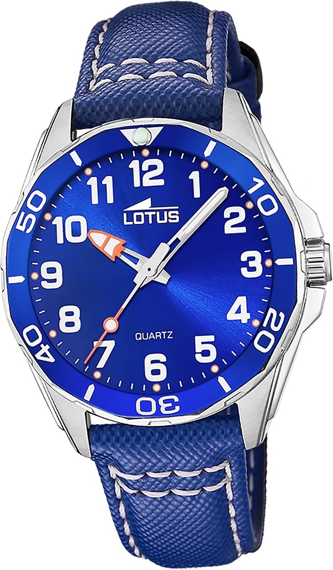 Lotus Leder Jugend Kinder Uhr Armbanduhr blau Elegant Classic D2UL18861/1