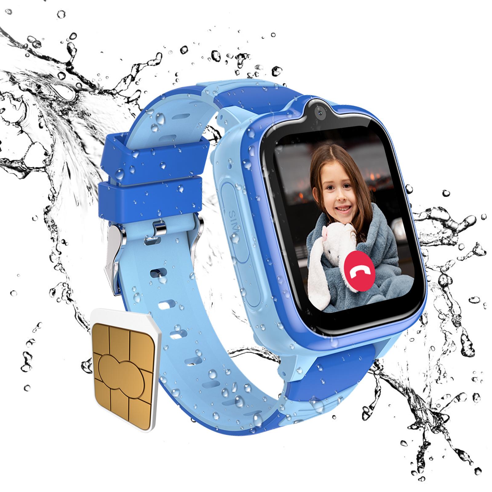 Blackview Z10 Kinderuhr smartwatch, GPS und 4G-Videoanrufe smartwatch, Bluetooth, IP67, 1,83" IPS, 1GB+8GB, 680mAh, Gravitysensor, LBS+WiFi+GPS, SOS
