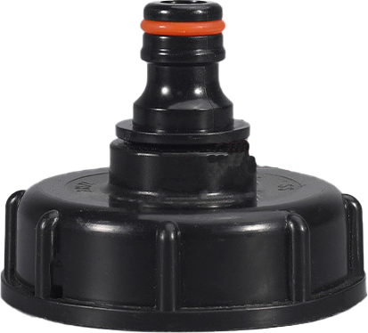 Timisea IBC - Adattatore per rubinetto a sfera S60 x 6 (60 mm) S75 x 6 DN50 (75 mm