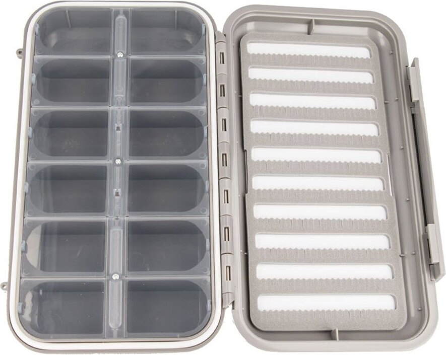 Baetis Fly With Windows Kiste Für Kleinteile Grau 19 x 11 x 4 cm Grau 19 x 11 x 4 cm BCM12V
