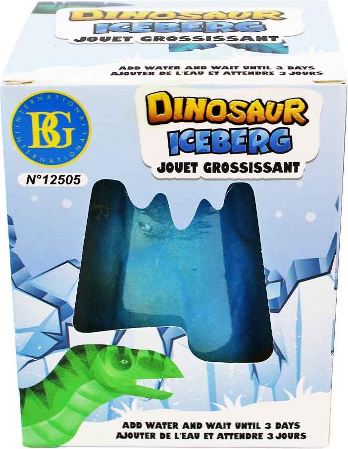 B&G Schlüpfender Dino aus Eisberg - ca. 7cm