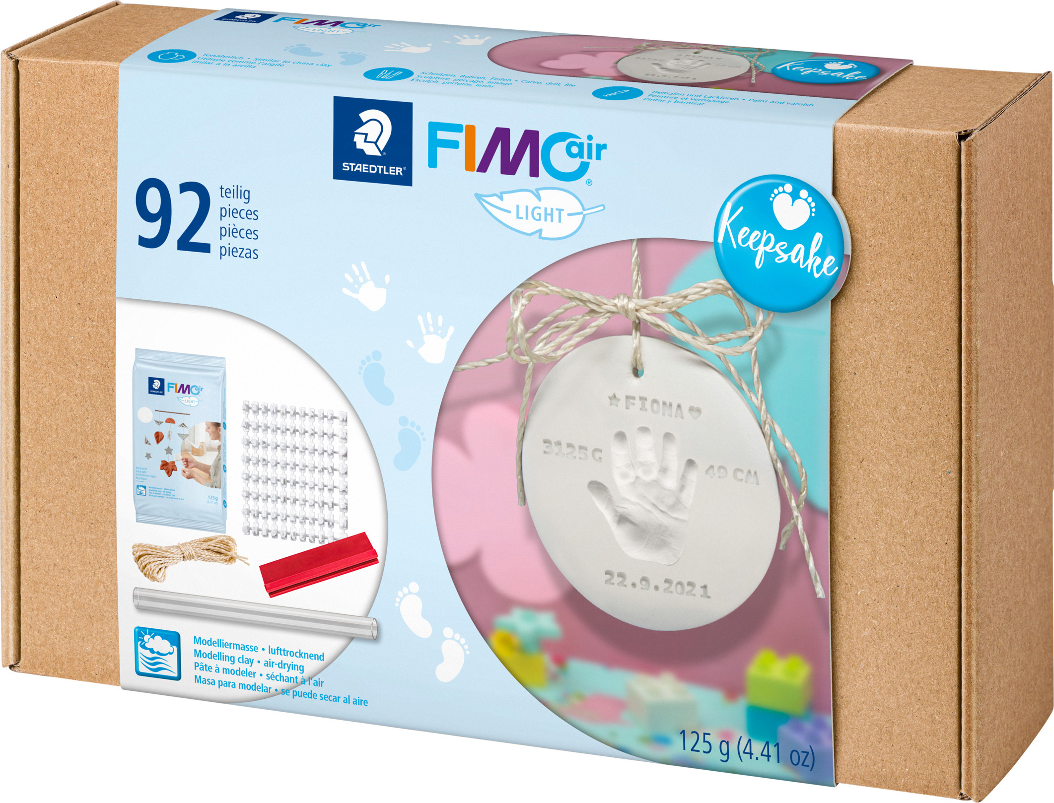 FIMO air LIGHT Modelliermasse-Set Keepsake lufthärtend 81 SET 03