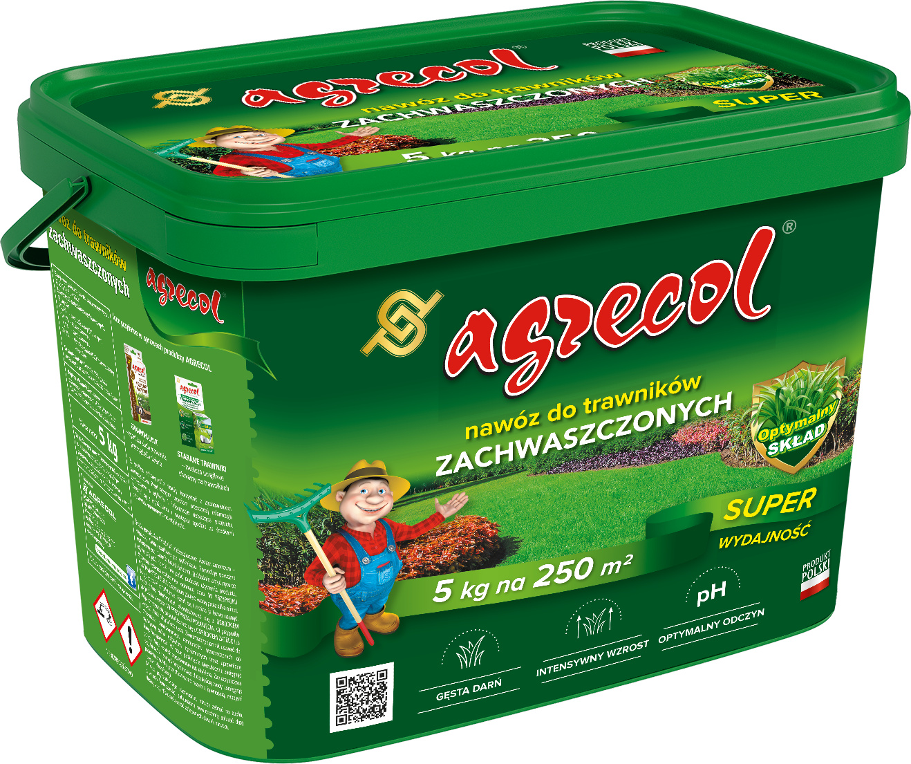 Agrecol Dünger für verunkrauteten Rasen 5kg Für Unkraut ARCL-029-5
