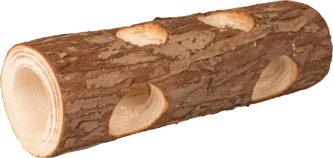 Laroy Group Duvo+ Nagerspielzeug Baumstumpf in Holz, Größe: M 10891