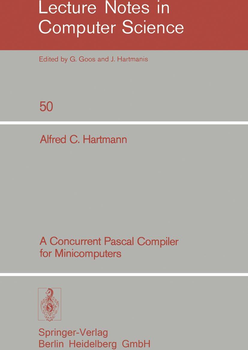 Springer Ein konkurrierender Pascal-Compiler für Minicomputer