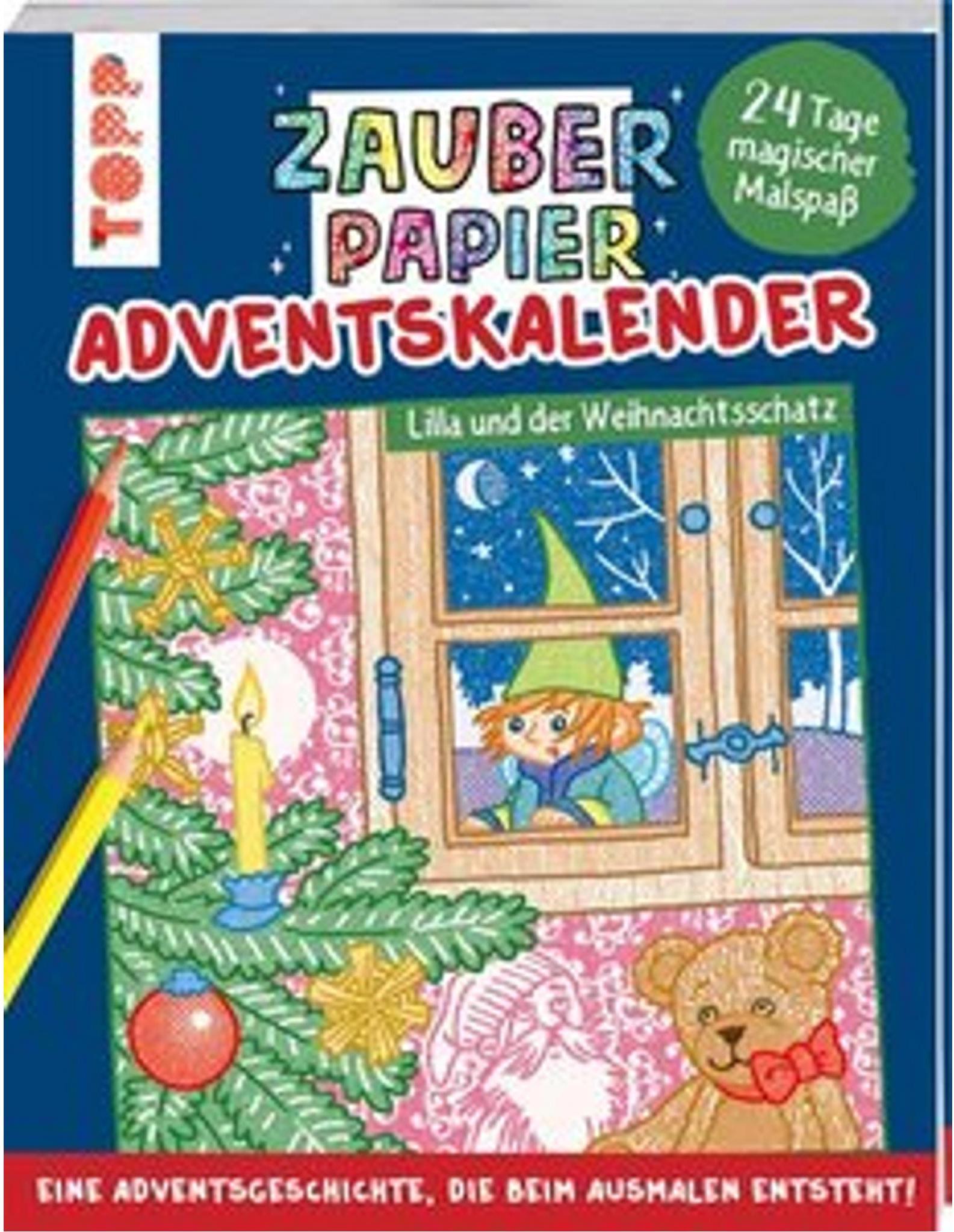 Magický papierový adventný kalendár - Lilla a vianočný poklad