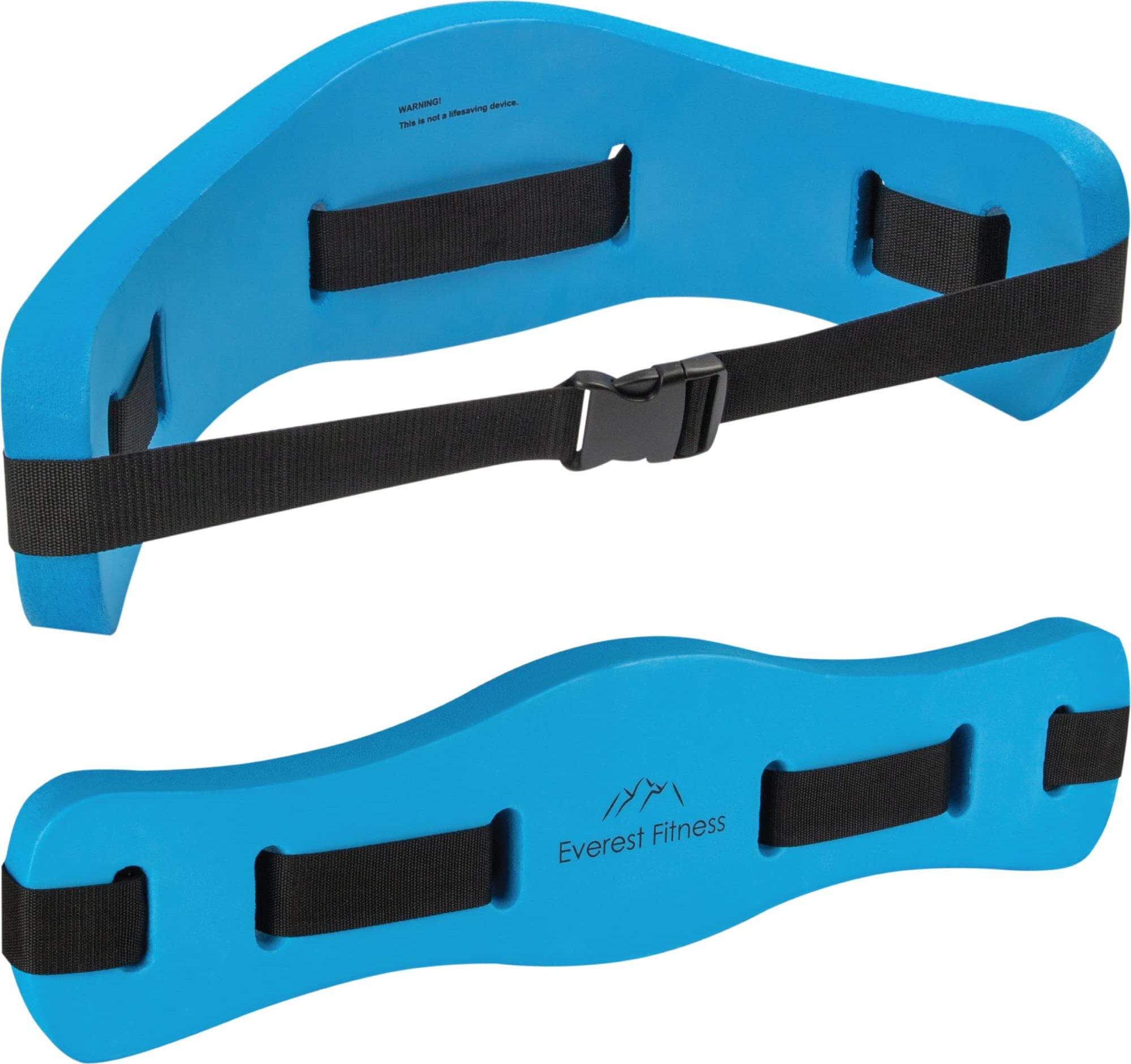 EVEREST FITNESS Schwimmgürtel für Wassersport und Schwimm Training - Schwimmhilfe Gürtel bis 100 kg für Erwachsene - Verstellbarer Aquajogging Gurt SC-270