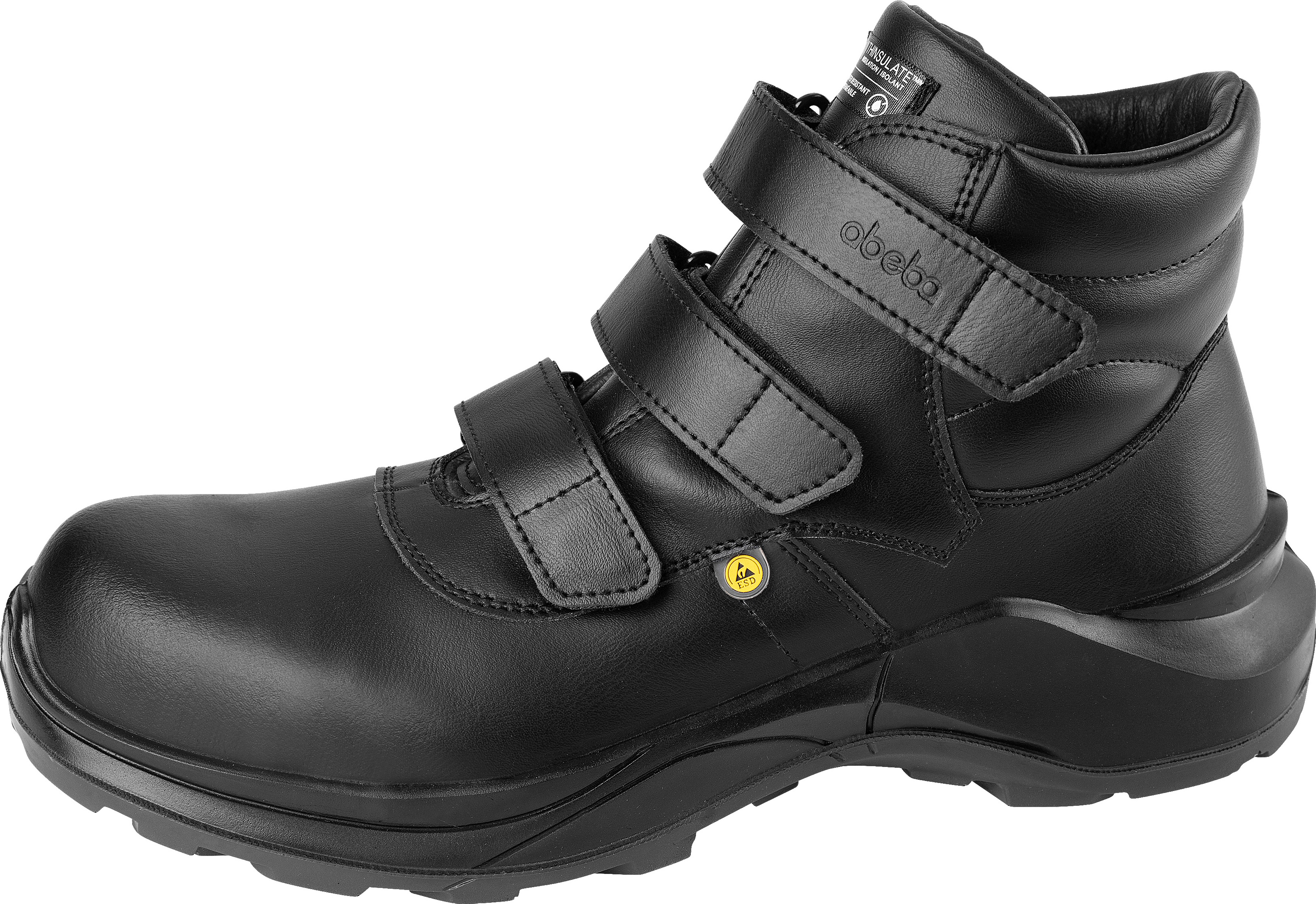 Stiefel - Food Trax - ABEBA - Gr. 49 - Schwarz - Unisex 5010874/49