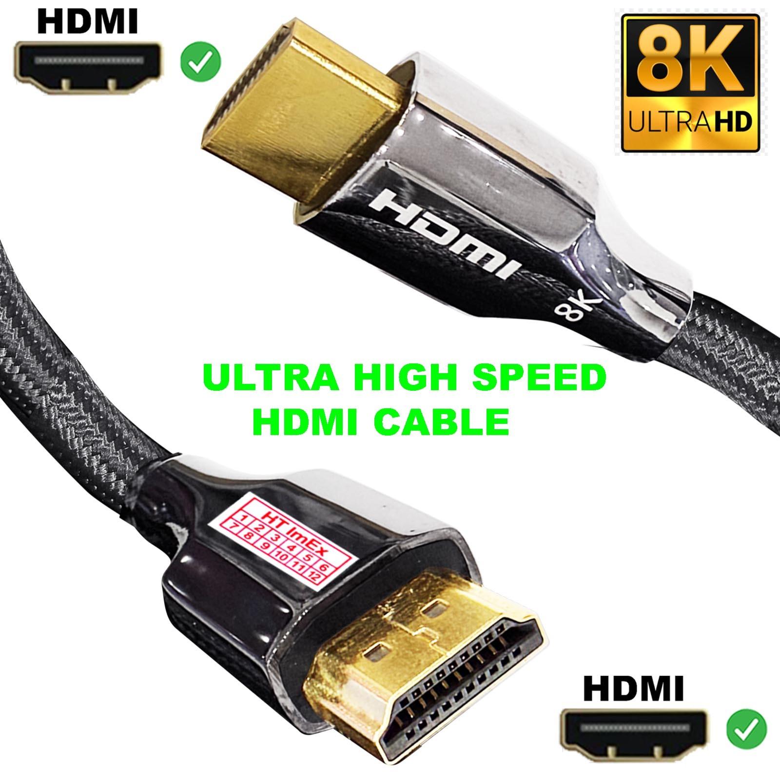 HT ImEx 8K HDMI HDR eARC kabel 2.1 Audio für TEUFEL CINEBAR 11 Surround 4.1 Soundbar