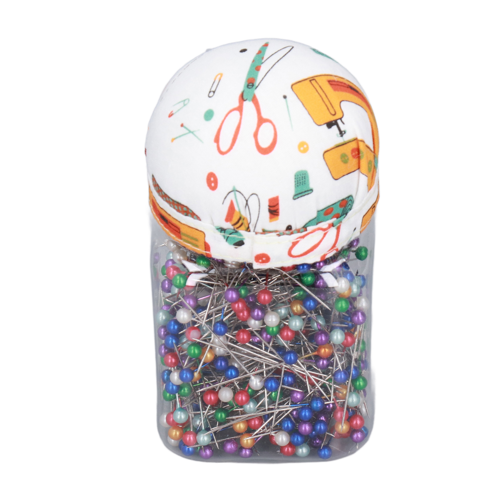 Cocosity Bunte Nähnadeln, gerade Nadeln, Steppnadeln, Nähnadeln, mehrfarbige Kugelkopfnadeln, gerade Nähnadeln