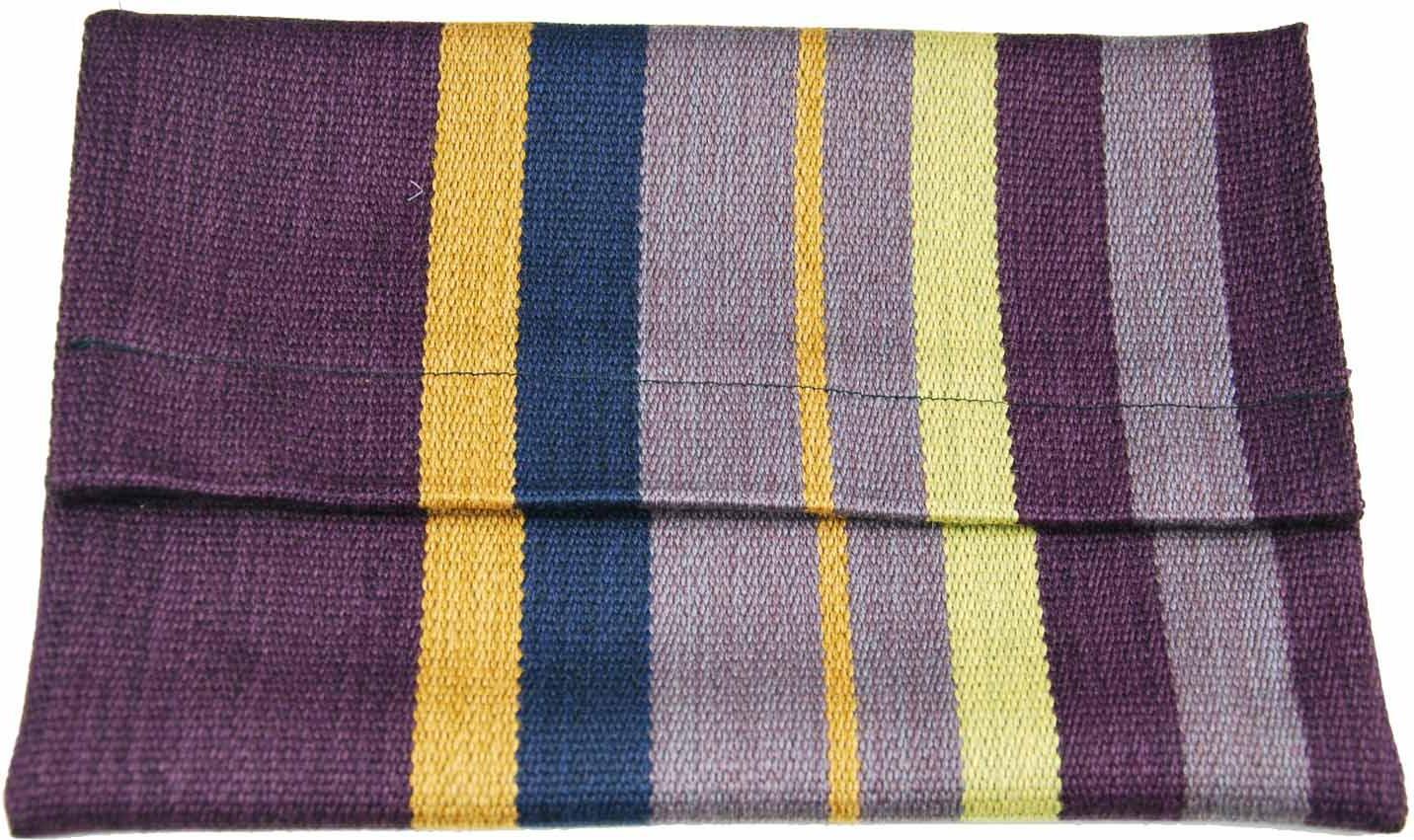 Clutch Mappe Tablet Streifen Tasche Miniblings Cover Hülle 27x18cm rot violett Tasch002Jul15Cl