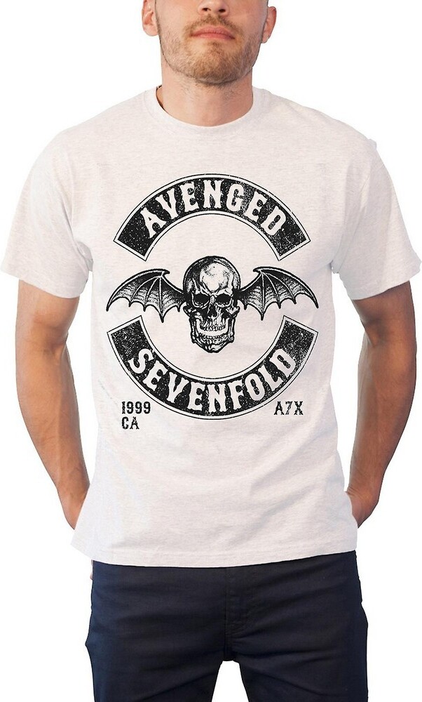 Bravado Avenged Sevenfold Maglietta Uomo - Chained - Colore Nero, Taglia Media