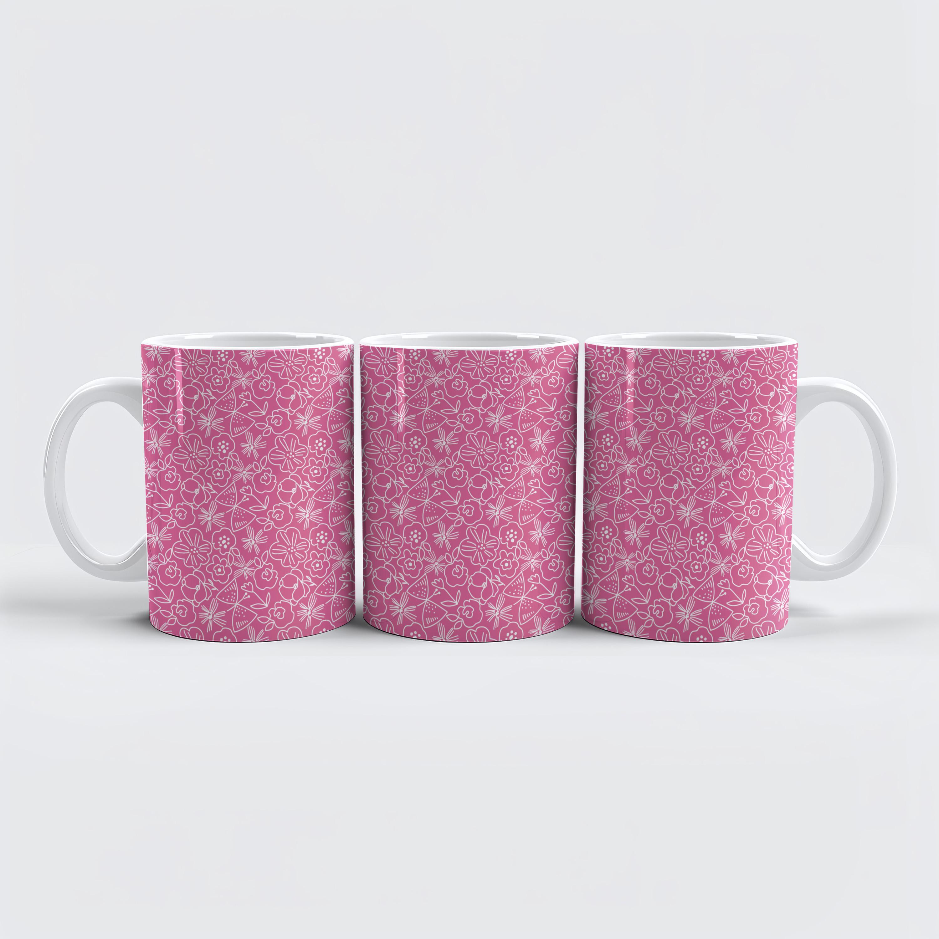 raxxa Premium-Tasse "En mi delicado jardín de flores que juegan las mariposas" 1-14518-19515-346