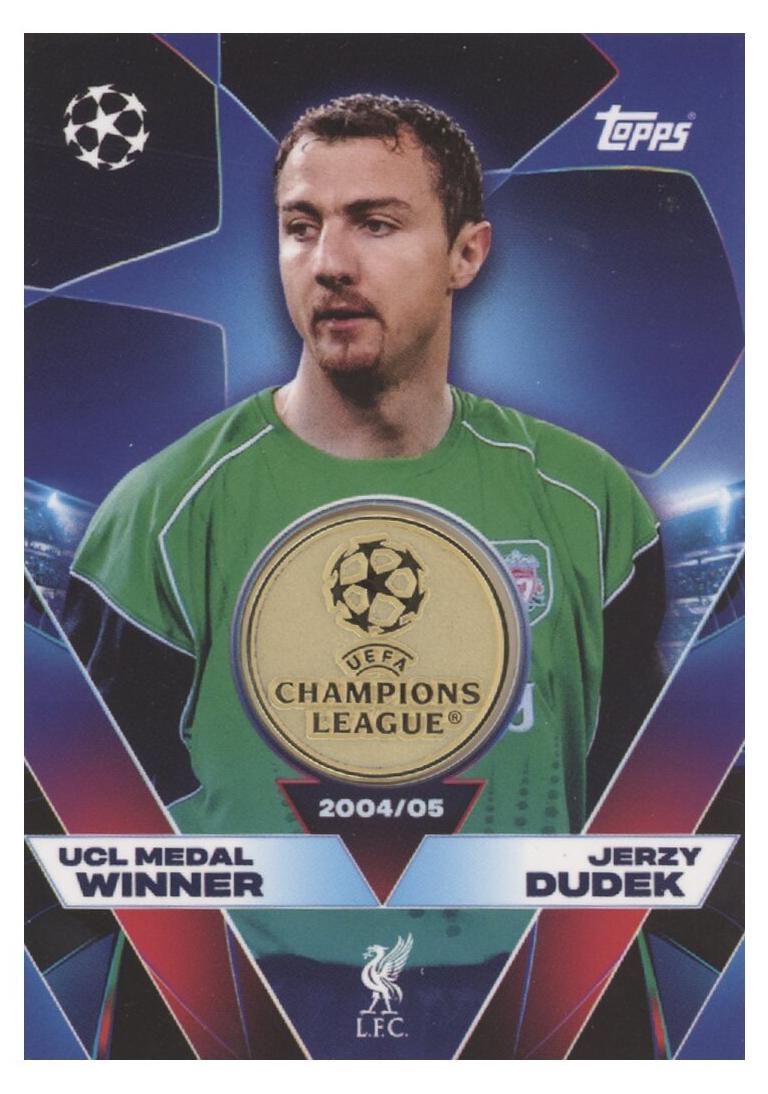 Topps UCLW-JD – Jerzy Dudek – UCL-Medaillengewinner-Relikt – 2025/2026
