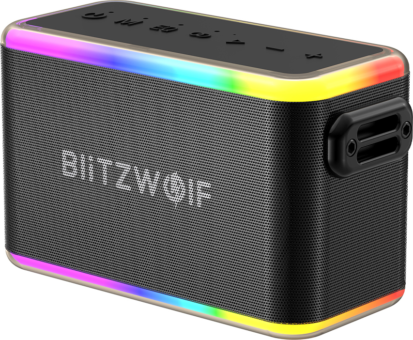 80W bluetooth reproduktor Karaoke Bass RGB EQ 6000mAh Powerbank TF AUX - bez mikrofónu
