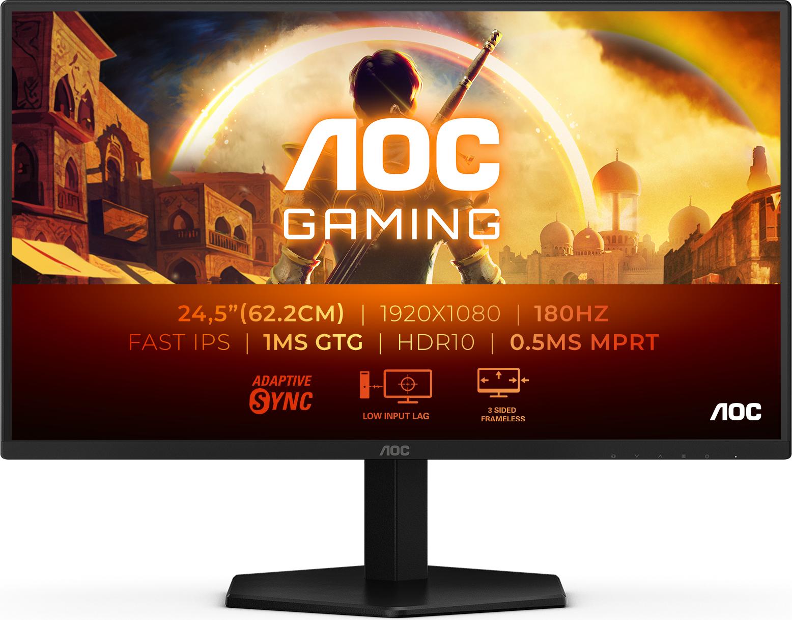 AOC 25G42E, Gaming-Monitor, (FullHD, Fast-IPS, HDR)