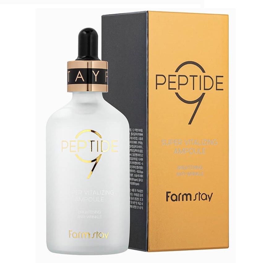 Farmstay Peptide9 Hoch Leistungsfhige Vitalisierende Ampulle Gesichtsserum 100ml.