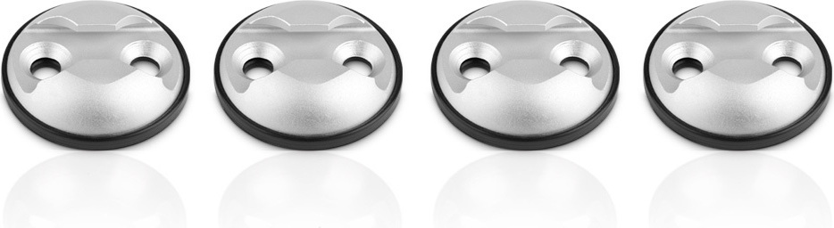 LTP Ankerpunkt für Airline Ösen, silber, 4er Set 8G-GQAM-0361