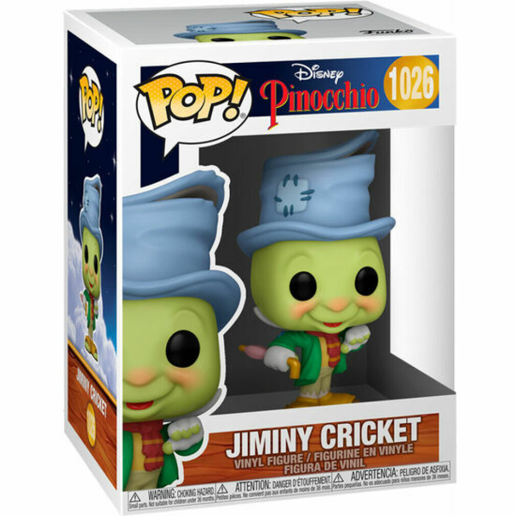 Disney Pinocchio - Jiminy Cricket 1026 - Funko Pop! - Vinyl Figur 122