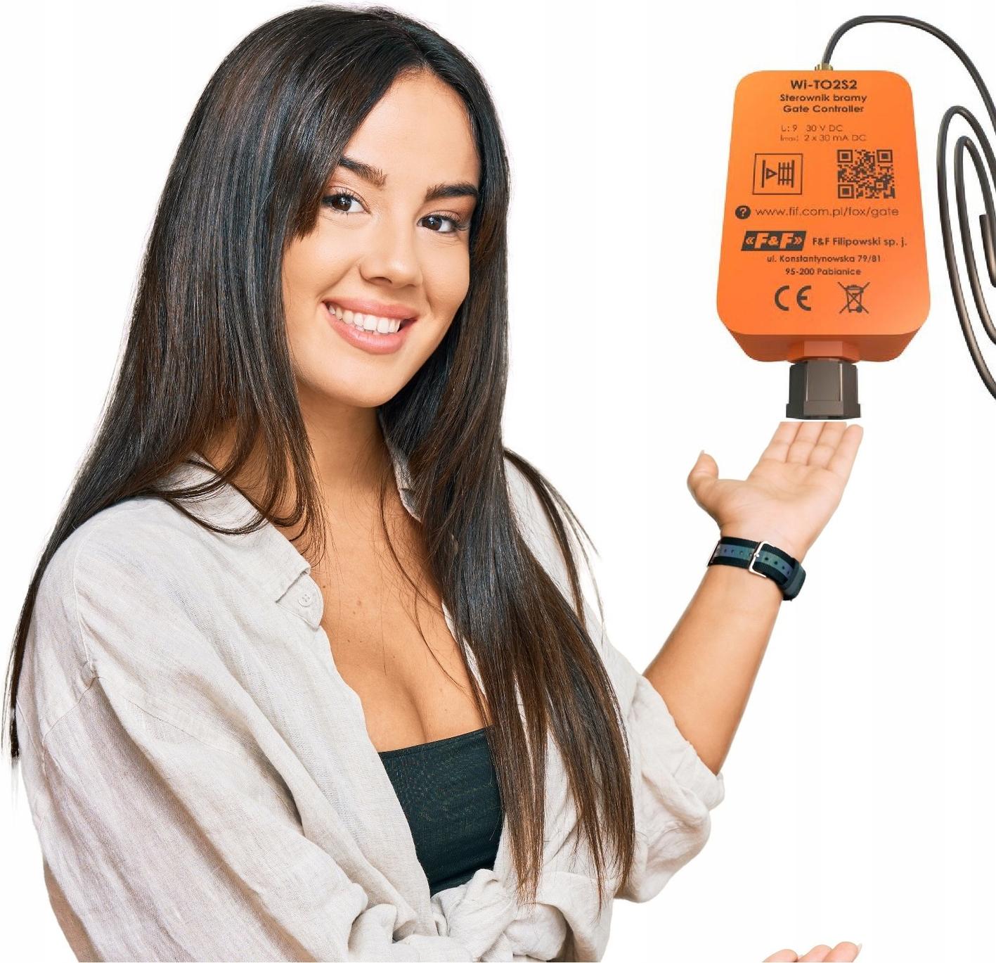 F&F Controller für Tore und Pforte Wi-Fi GATE FOX Wifi Kontroll- System Wi-TO2S2