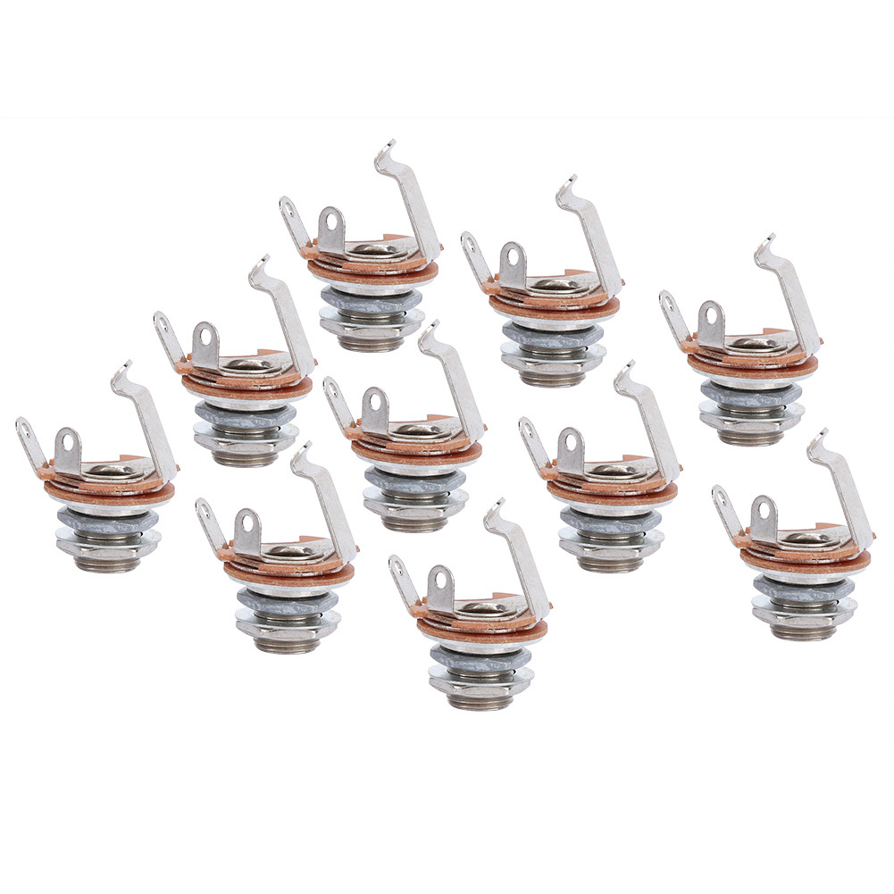 Cocosity Mono-Eingangsbuchse, Mono-Klinkenbuchse, Gitarren-Mono-Eingangsbuchse, 6,35-mm-Gitarren-Mono-Eingangsbuchse, Mono-Eingangsbuchse, Buchse