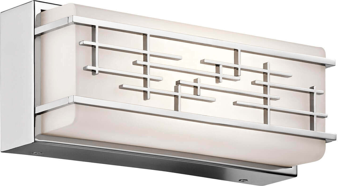 Elstead Lighting Elstead Zolon LED Wandleuchte 2-fach Chrom IP44 KL-ZOLON-S-BATH