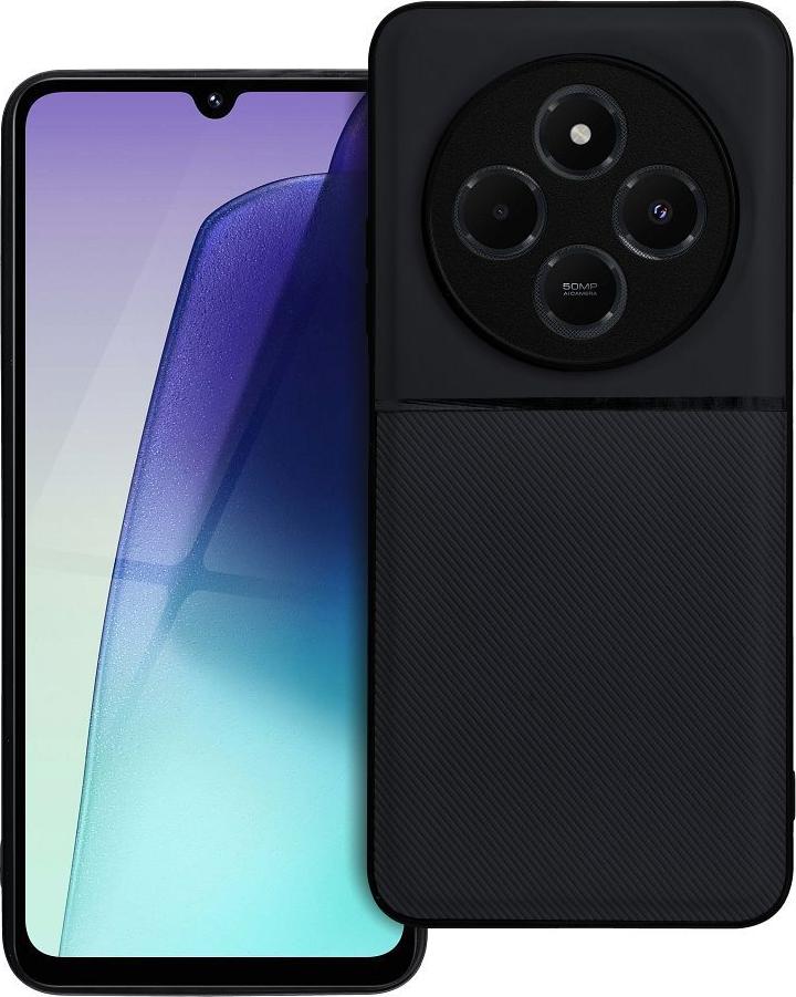Puzdro na mobilný telefón NOBLE vhodné pre XIAOMI Redmi 14C čierne