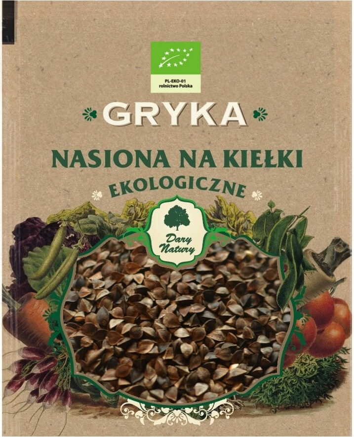 Buchweizensamen für Sprossen 50 g - DARY NATURY