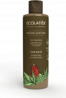 ECOLATIER Feuchtigkeitsspendende und stärkende Bio-Aloe Vera Haarlotion 250ml