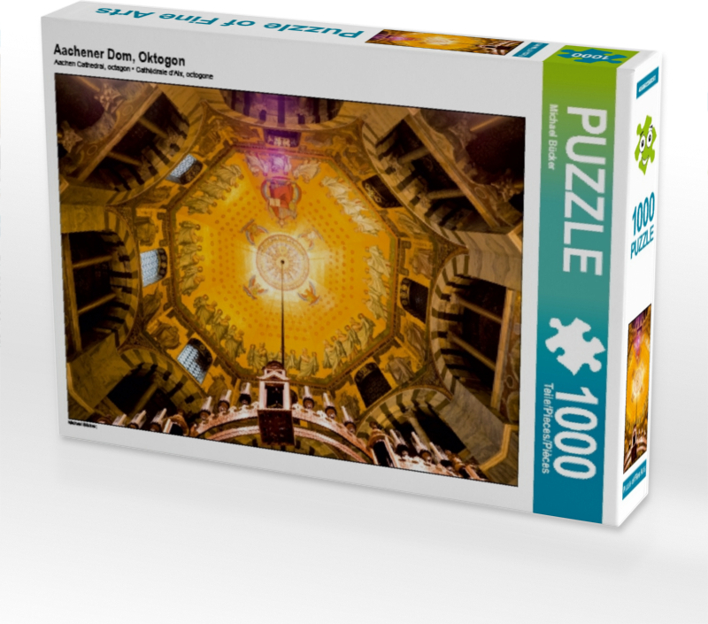 Calvendo Aachener Dom, Oktogon 1000 Teile Puzzle quer 640x480mm, Bücker Michael; 7313382