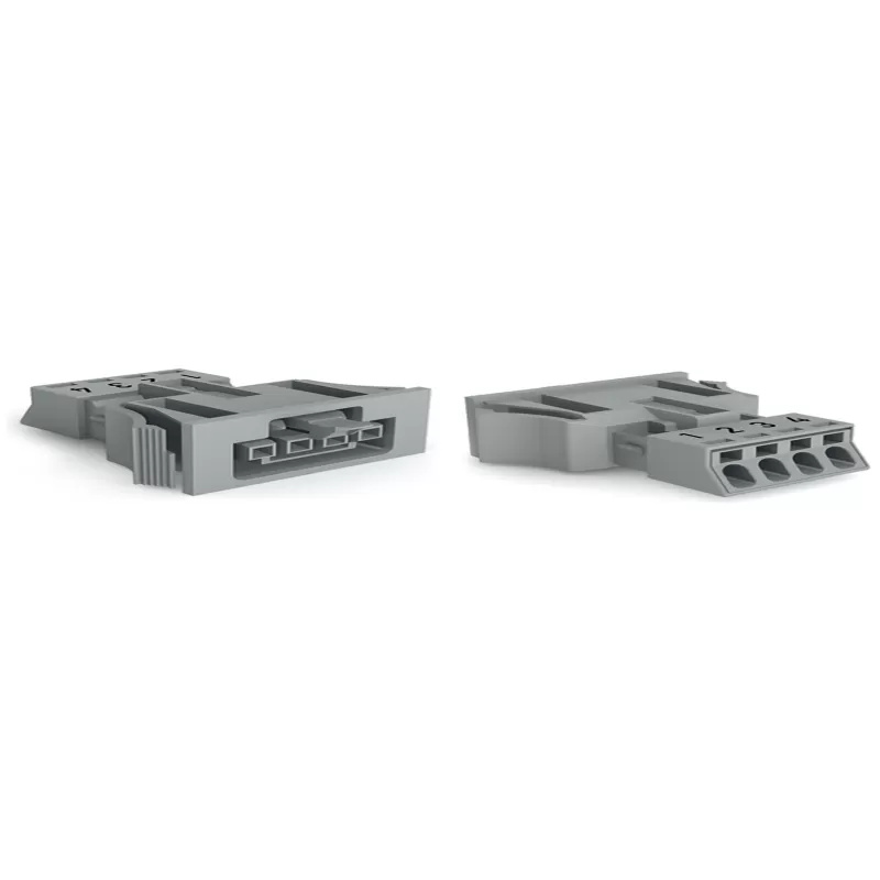 Wago 890-744, Grau, Polyamid, IP40, 16 A, -35 - 85 °C, 28,6 mm