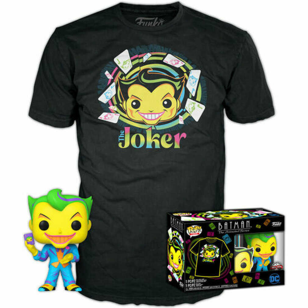 Funko Pop! DC Comics Batman i Joker - Figurki Ekskluzywne w Zestawie POP & Tee