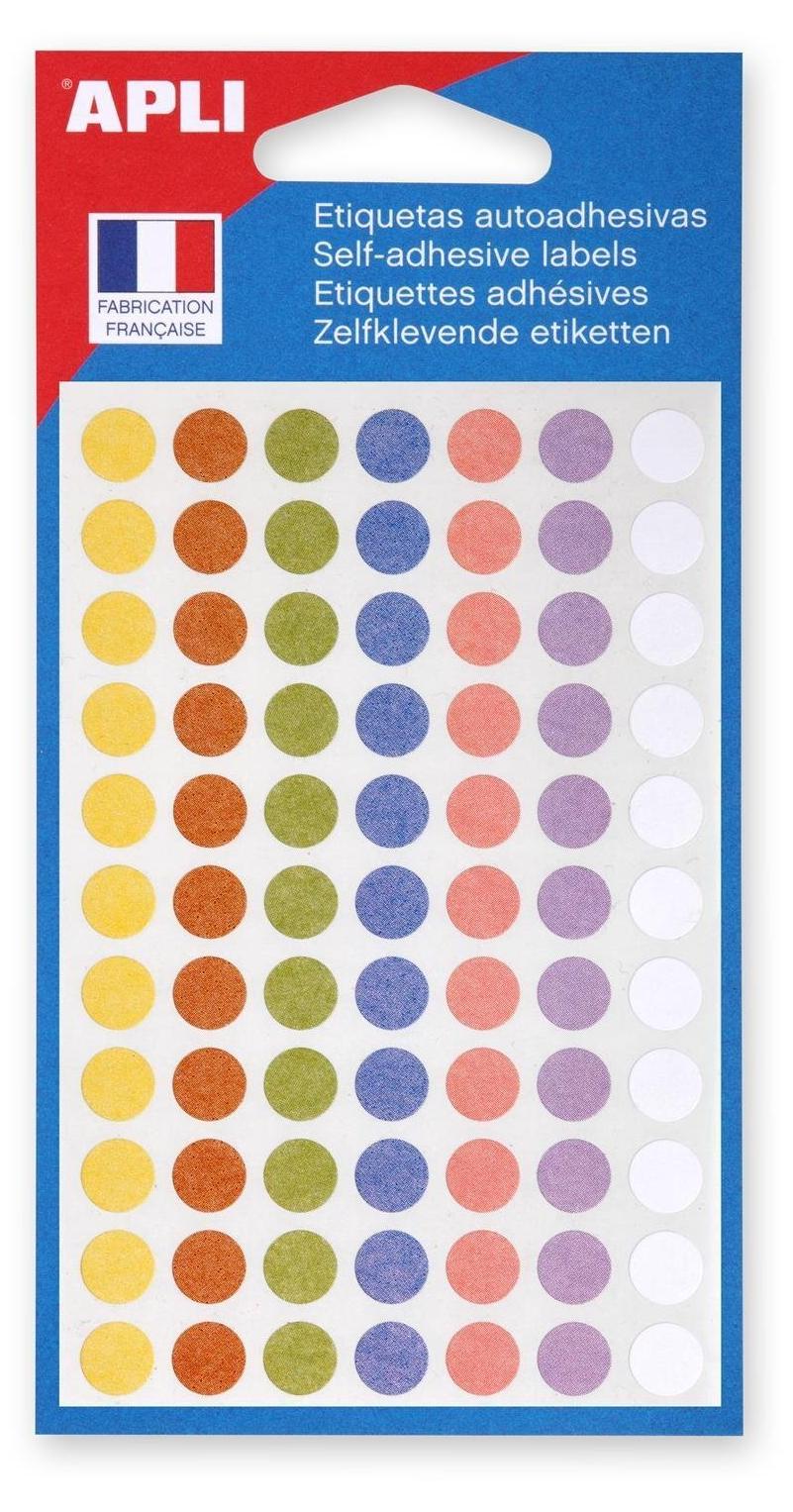 Étiquettes Autocollantes HERMA ø12mm Vertes - 240 étiquettes Pour Classer, Identifier, Organiser