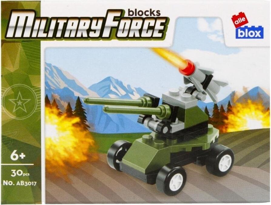 ALLEBLOX Militärische Bauklötze