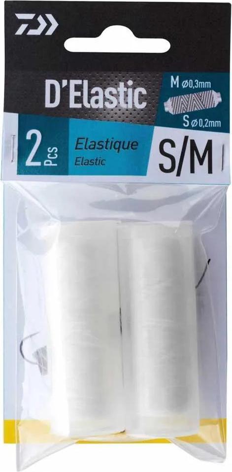 Daiwa D Elastic Elastische Linie Weiß XS-S Weiß XS-S EL392297